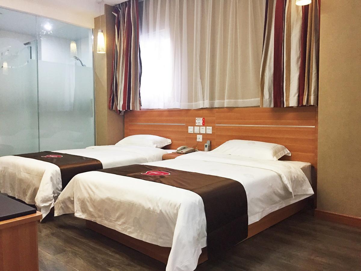 Thank Inn Chain Hotel Guangdong Shenzhen Baoan International Airport Zewnętrze zdjęcie